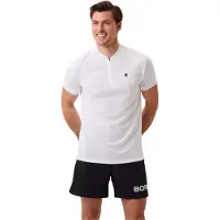 Björn Borg Ace Performance Zip Tennis Poloshirt Heren