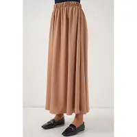 Big Dart Maxi Rok met Elastische Taille