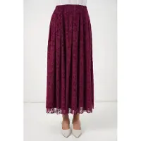 Big Dart Hoge Taille Bloemige Maxi Rok