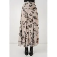 Big Dart Hoge Taille Paisley Maxi Rok