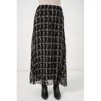 Bigdart Hoge Taille Geometrische Print Maxi Rok