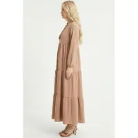Bigdart Maxi-jurk met strikdetail
