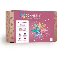 Connetix Pastel Geometry Construction Game 40 Pieces Veelkleurig Kinderen