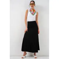 Big Dart Hoge Taille A-Lijn Maxi Rok
