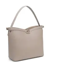 Chrisbella Schoudertas taupe
