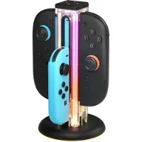 Ginza.se - Zeus Nintendo Switch 1 & 2 Charging Station - Multi Color