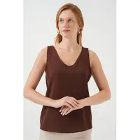 Big Dart V-hals Pull-On Blouse