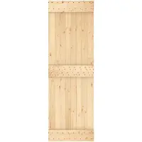 vidaXL Deur NARVIK Naturel 70 x 210 cm Massief Pine Hout