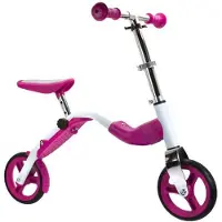 Bestial Wolf Scoobik 2 In 1 Scooter Roze Kinderen