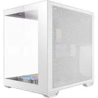 Antec CX60M ARGB Witte Behuizing Mini-Toren Wit Gehard Glas USB 3.0 Micro-ATX