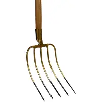Talentools - Mestvork - 5 tanden - 90 cm steel