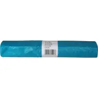 Deiss Gemiddeld gebruik Vuilniszakken 120 l Blauw HDPE (Hogedichtheidpolyetheen) 20 micron 25 Stuks