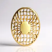 Cavill - 9K Geelgouden Hanger met 0,665 ct Welo Opaal - Ovaal Slijpsel - Luxe Ethiopische Opaal Sieraad - Verfijnde Gouden Hanger Dames