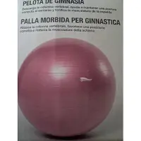 Crivit Soft-Gymnastiek bal - 65cm - Kunststof - Snel opblaasbaar - Voor Fitnessoefeningen - Rood