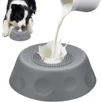 LONGZIMING - Lick Mat Hond Slow Feeder - Interactief Honden Likspeelgoed - Siliconen Slow Feeder Hond - Anti-Schrok Hondenvoer Mat - Levensmiddelveilig Silicone - 1 Stuk