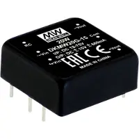 MEAN WELL DKMW20G-15 DC/DC-convertermodule 830 mA 20 W Aantal uitgangen: 2 x Inhoud 1 stuk(s)