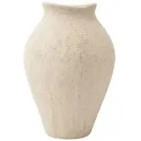 Bavary Terracota Natura – vaas – Natura – natuurlijke structuur – crème – 24 cm