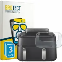 BROTECT - Screenprotector voor Philips Airfryer 5000 Series NA551/00 - Folie Beschermfolie Beschermglas matte 3 Stuks