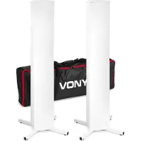 VONYX DJP165 set van 2x luidspreker standaard / lichtstatief met