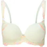 Lingadore BH pastelgroen / oranje / rosa