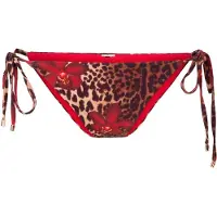 Lingadore Bikinibroek beige / donkeroranje / knalrood / donkerrood