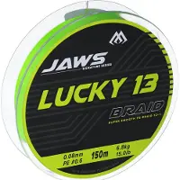 Mikado Jaws Lucky 13 150 M Braided Line Transparant 0.160 mm