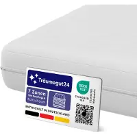 CPT Ergonomische koudschuimmatras met 7 zones - 11 cm dik - hardheid H2 & H3 - (120 x 200 cm) - Träumegut24