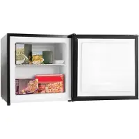 Klarstein Diepvriezer Garfield Diepvrieskast 31L 65W 4-Sterren - Vriezer Vrieskast - 2 Etages - voor Keuken voor Singles - LED Compact Energiezuinig Zwart - Freezer - Vrieskast Klein