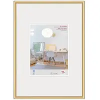 Walther design New Lifestyle - Kunststof lijst - Fotoformaat 30x40 cm - Kunstglas - Goud