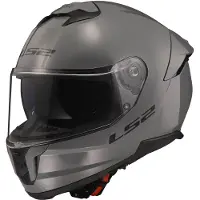 LS2 FF808 Stream II Solid Nardo Grijs 06 Full Integraalhelm Maat M