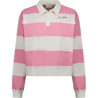 Cars Jeans Svetla Polo Ls Pink Maat: M | Longsleeves Outlet | Dames | Roze