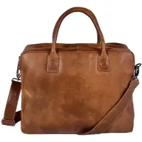 Dstrct Laptoptas DSTRCT Fletcher Street Business 15,6 inch Mike Cognac
