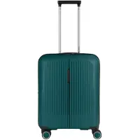 Gabol Brooklyn Handbagage Spinner 55 cm - 42 liter - 55x40x22 cm - donkergroen