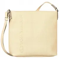 Tom Tailor - TTROSA S schoudertas in canvas look - Maat ONESIZE - beige / beige