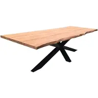Vita Tuintafel Spectral teak spinpoot 200x100x78cm van