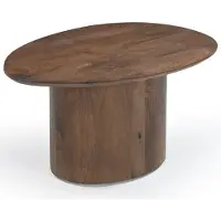 Giga Meubel Salontafel Nara Walnoot Organisch 80cm