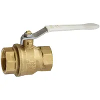 Maestrini 2´´ Brass Chromed Ball Valve Goud