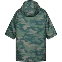 Mountain Warehouse Kinder Tidal Camouflage Waterproof Omkleedjas (Groen)