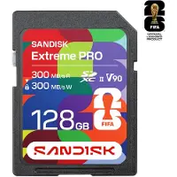 SanDisk SDXC Extreme PRO FIFA World Cup 2026 Edition 128GB 300MB/s