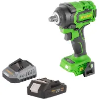 Procraft PWA18bb accu-slagmoersleutel 20 V 550 Nm 1/2" borstelloos + 1x accu 2,0 Ah + oplader