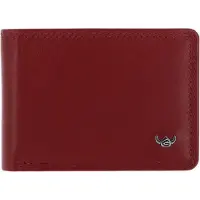 Golden Head Leren portemonnee Polo RFID Protect Minischeintasche 1040 Rot donkerrood