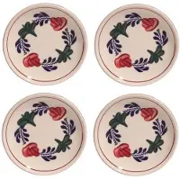 Boerenbont Petit Four11cm 4 Stuks Multi multi Aardewerk Bord