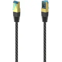 Hama 00201003 netwerkkabel Zwart, Zilver 3 m Cat6 F/UTP (FTP)