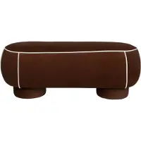 White Label Poef Marina Hocker L Red