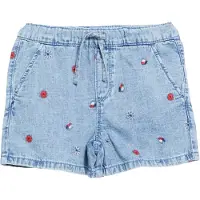 s.Oliver Jeans blauw denim / rood