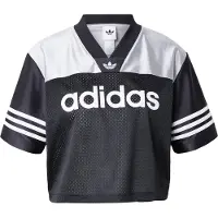 Adidas Originals Shirt 'CROPPED' zwart / wit