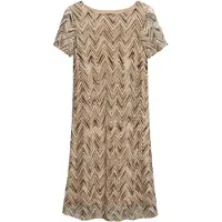 s.Oliver Black Label Jurk lichtbeige / bruin