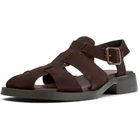 Camper Sandalen met riem ' Dana ' bruin