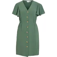 Vila Blousejurk jade groen