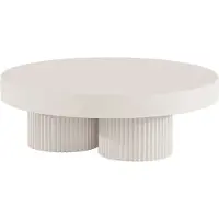 NORR11 Gear salontafel Chalk, Ø120 cm